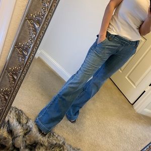 Anlo flare jeans $98 NWOT